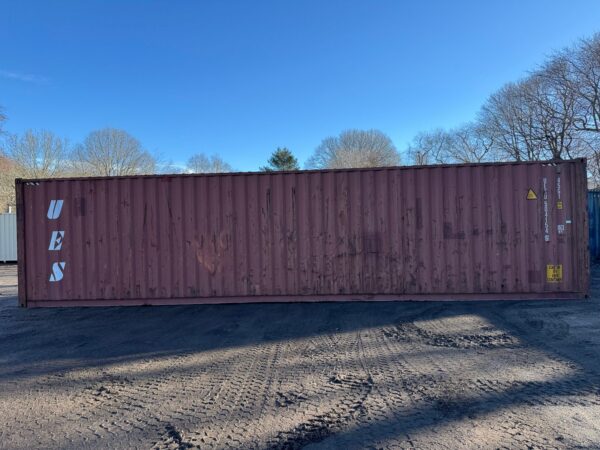 40Ft Used High Cube Shipping Storage Container Wind And Watertight Brick - Image 11