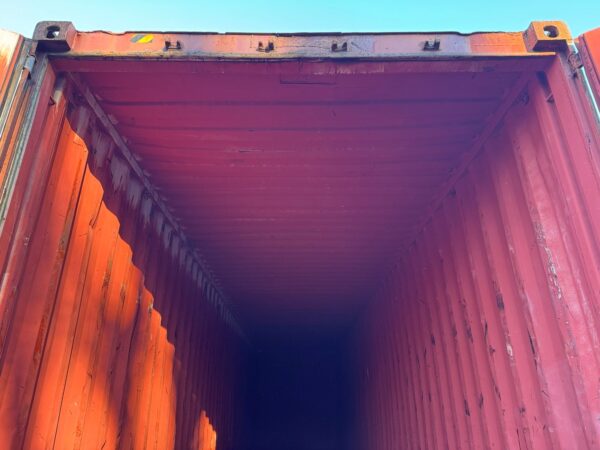 40Ft Used High Cube Shipping Storage Container Wind And Watertight Brick - Image 17