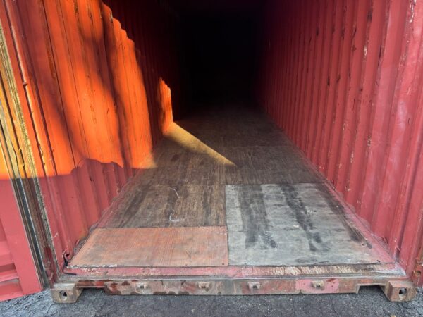 40Ft Used High Cube Shipping Storage Container Wind And Watertight Brick - Image 18