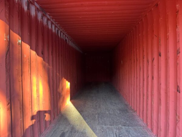 40Ft Used High Cube Shipping Storage Container Wind And Watertight Brick - Image 19