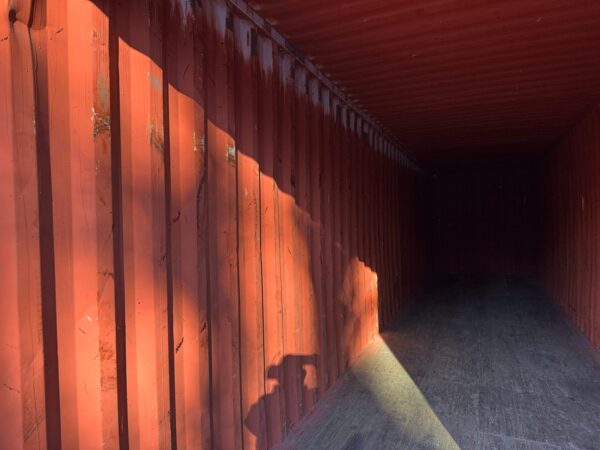 40Ft Used High Cube Shipping Storage Container Wind And Watertight Brick - Image 20