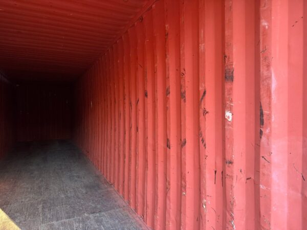 40Ft Used High Cube Shipping Storage Container Wind And Watertight Brick - Image 21