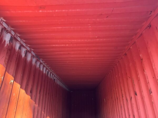40Ft Used High Cube Shipping Storage Container Wind And Watertight Brick - Image 22