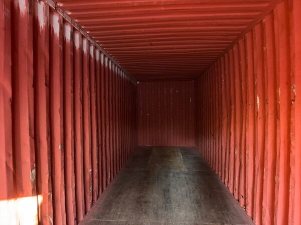 40Ft Used High Cube Shipping Storage Container Wind And Watertight Brick - Image 24
