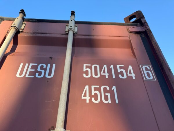 40Ft Used High Cube Shipping Storage Container Wind And Watertight Brick - Image 30