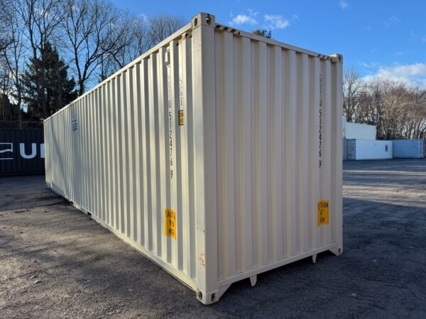 40ft High Cube Shipping Storage Container Wind And Watertight Beige - Image 11