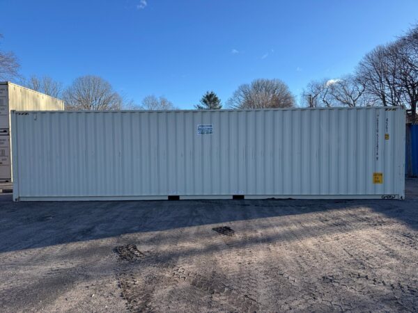 40ft High Cube Shipping Storage Container Wind And Watertight Beige - Image 14