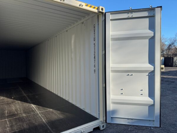 40ft High Cube Shipping Storage Container Wind And Watertight Beige - Image 19