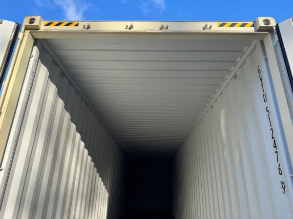 40ft High Cube Shipping Storage Container Wind And Watertight Beige - Image 20
