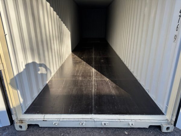 40ft High Cube Shipping Storage Container Wind And Watertight Beige - Image 21