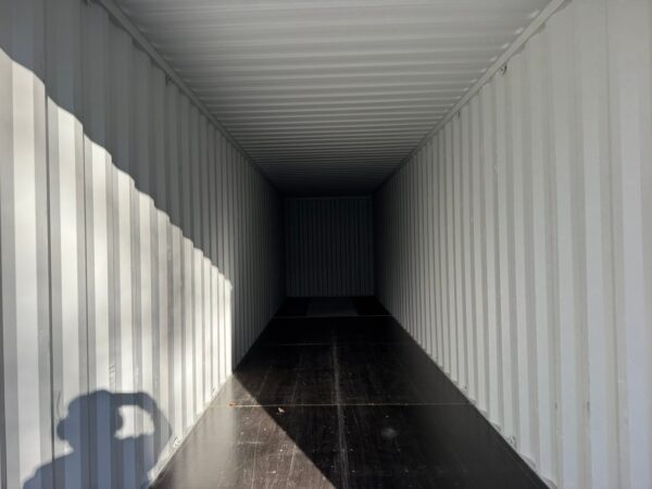 40ft High Cube Shipping Storage Container Wind And Watertight Beige - Image 22