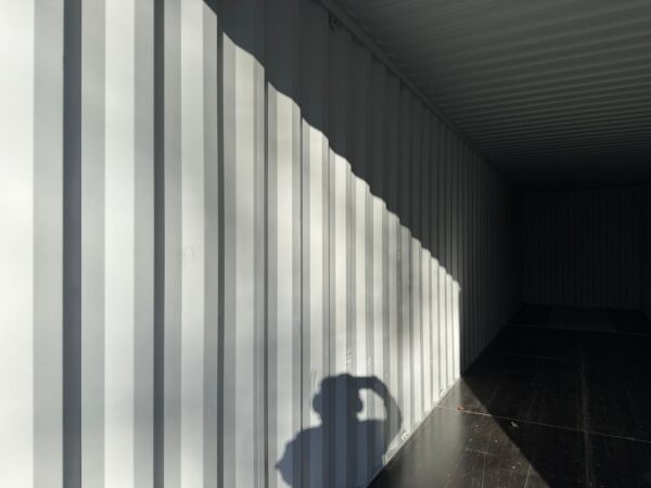 40ft High Cube Shipping Storage Container Wind And Watertight Beige - Image 23