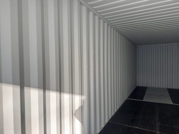 40ft High Cube Shipping Storage Container Wind And Watertight Beige - Image 28