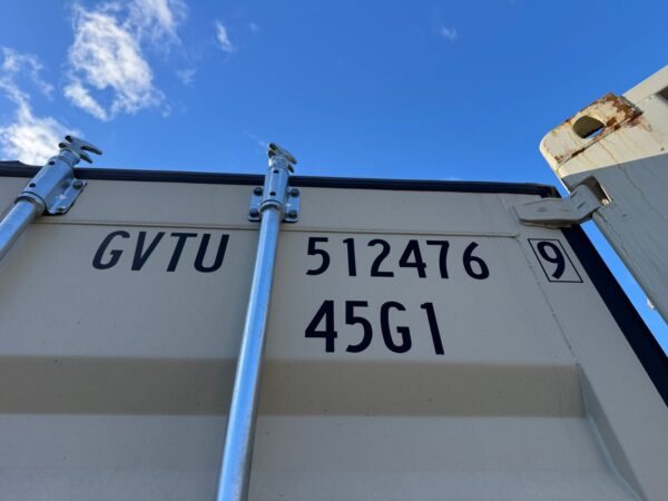 40ft High Cube Shipping Storage Container Wind And Watertight Beige - Image 33
