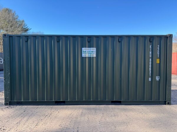 20ft Shipping Storage Container Wind And Watertight Green - Image 7