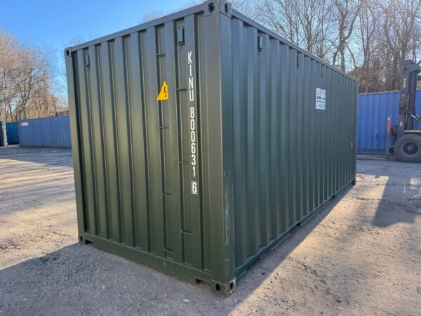 20ft Shipping Storage Container Wind And Watertight Green - Image 10