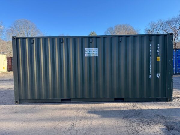 20ft Shipping Storage Container Wind And Watertight Green - Image 11