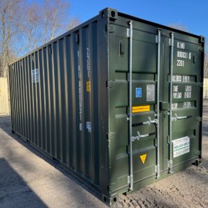20ft Shipping Storage Container Wind And Watertight Green