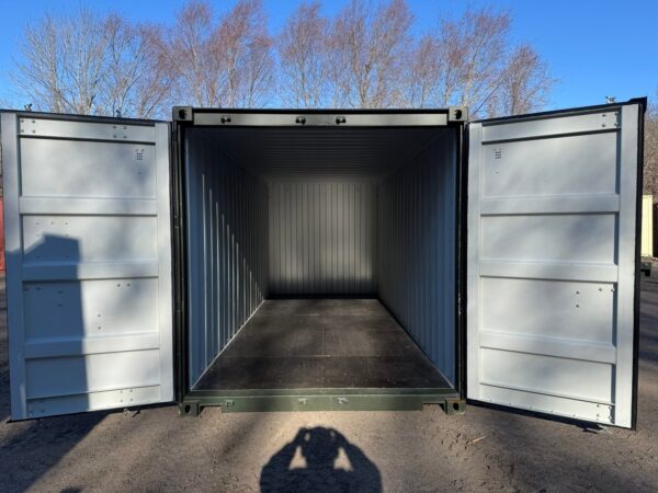 20ft Shipping Storage Container Wind And Watertight Green - Image 13