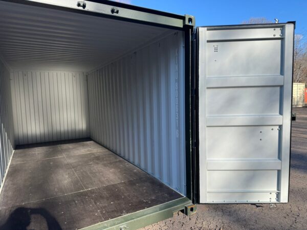 20ft Shipping Storage Container Wind And Watertight Green - Image 16