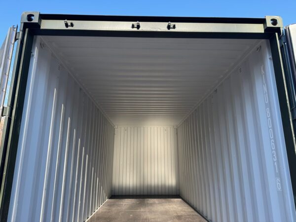 20ft Shipping Storage Container Wind And Watertight Green - Image 17