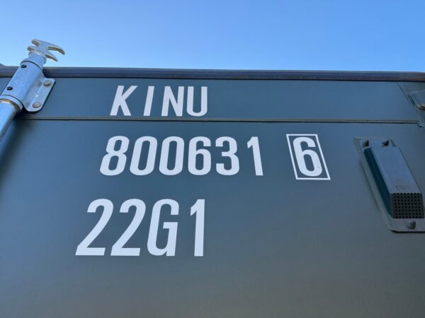 20ft Shipping Storage Container Wind And Watertight Green - Image 25