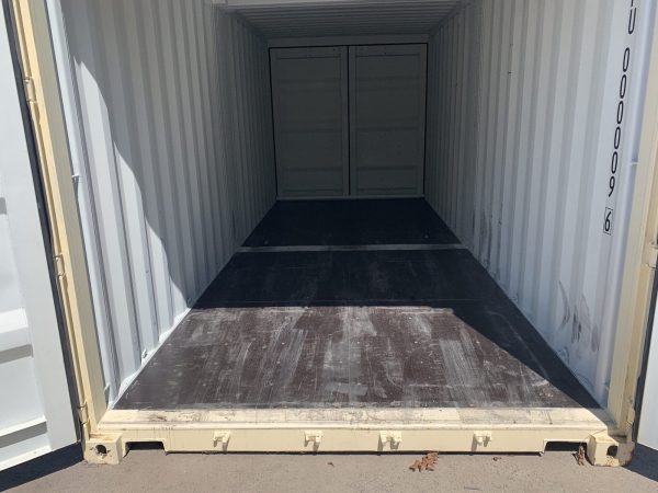 20ft Duo Con Double Door Shipping Container Wind and Watertight Beige - Image 21