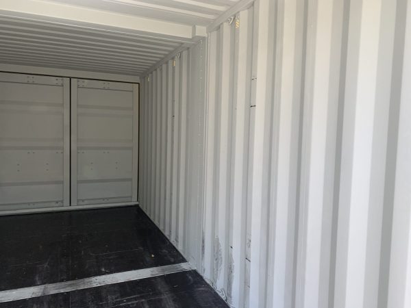 20ft Duo Con Double Door Shipping Container Wind and Watertight Beige - Image 24