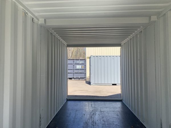 20ft Duo Con Double Door Shipping Container Wind and Watertight Beige - Image 29
