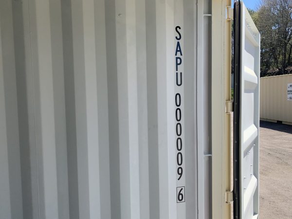 20ft Duo Con Double Door Shipping Container Wind and Watertight Beige - Image 31