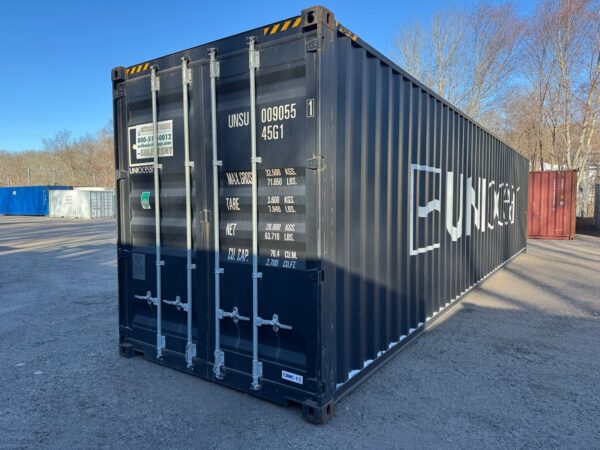40ft High Cube Shipping Container Black - Image 6