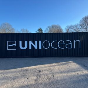 40ft High Cube Shipping Container Black