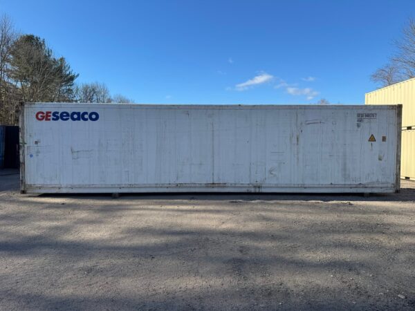 40ft As Is Reefer High Cube Shipping Container White - Image 7