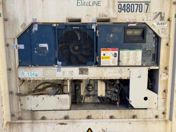 40ft As Is Reefer High Cube Shipping Container White - Image 10