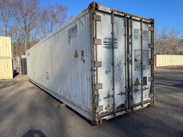 40ft As Is Reefer High Cube Shipping Container White - Image 19
