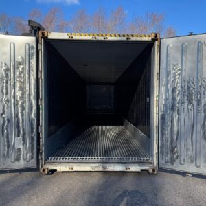 40ft As Is Reefer High Cube Shipping Container White