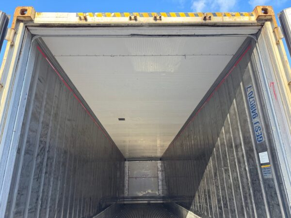 40ft As Is Reefer High Cube Shipping Container White - Image 24
