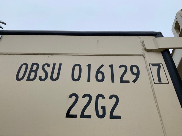 20ft Open Side Shipping Container Standard Height Wind and Watertight Beige - Image 34