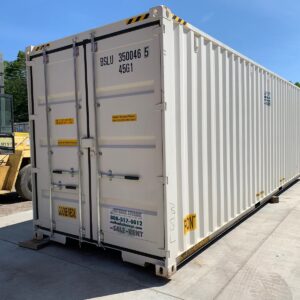 30ft High Cube Shipping Container Wind and Watertight White