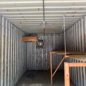 20ft Shipping Container As Is Used Gray