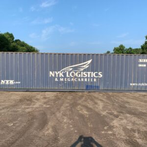 40ft Standard Height Shipping Container Wind and Watertight Used Blue