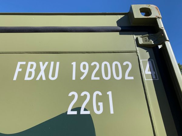 20ft Shipping Container Wind and Watertight New Camo - Image 2