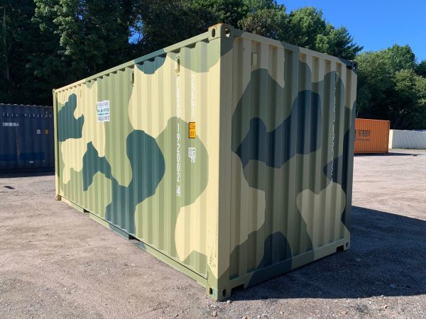 20ft Shipping Container Wind and Watertight New Camo - Image 13