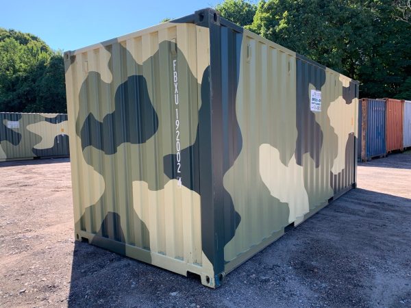 20ft Shipping Container Wind and Watertight New Camo - Image 15
