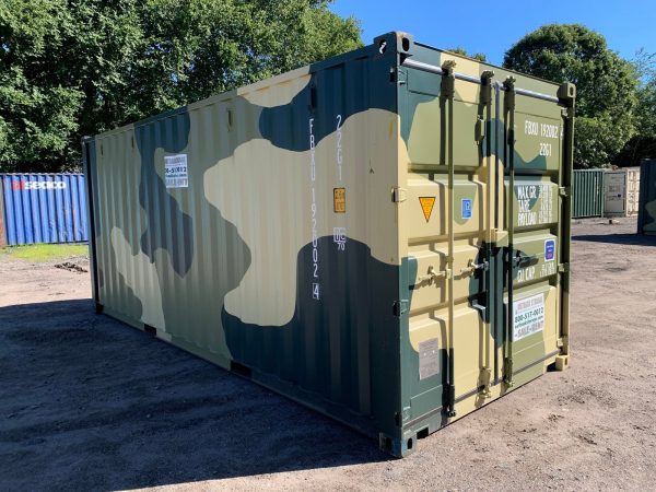 20ft Shipping Container Wind and Watertight New Camo - Image 17