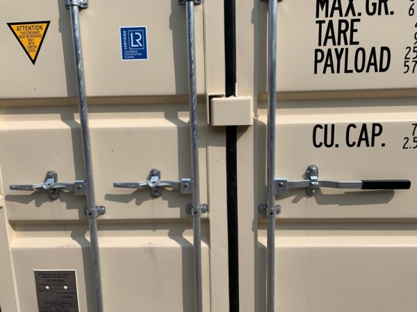 40ft New High Cube Four Side Door Openings Shipping Container Wind And Watertight Beige Or White - Image 4