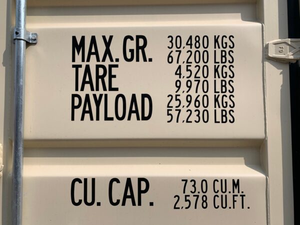 40ft New High Cube Four Side Door Openings Shipping Container Wind And Watertight Beige Or White - Image 8