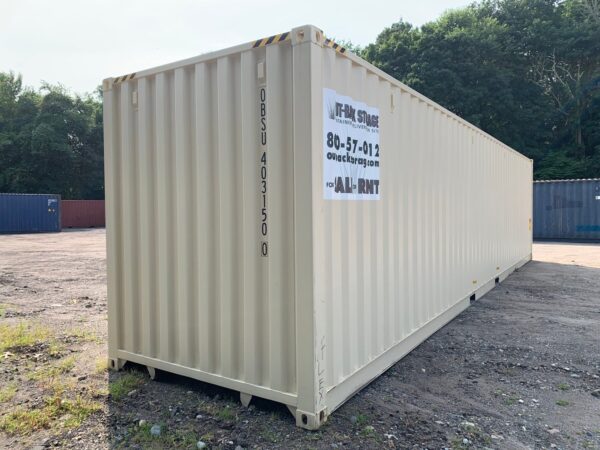 40ft New High Cube Four Side Door Openings Shipping Container Wind And Watertight Beige Or White - Image 15
