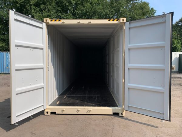40ft New High Cube Four Side Door Openings Shipping Container Wind And Watertight Beige Or White - Image 18