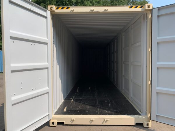 40ft New High Cube Four Side Door Openings Shipping Container Wind And Watertight Beige Or White - Image 19